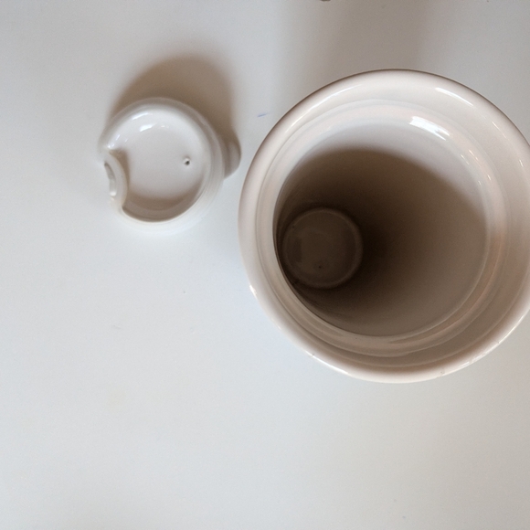 Rae Dunn "Dog Mom" Tall White Ceramic Mug - Picture 3 of 3